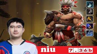 DOTA 2 LGDniu the BEASTMASTER OFFLANE 736b [upl. by Dwayne]