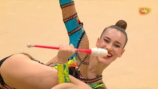 2023 World Rhythmic Gymnastics Championships Valencia  Clubs  Ribbon Final  ESPAÑOL [upl. by Cockburn]