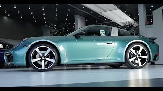 Targa 911 4S 2023 Racing green metallic [upl. by Macomber726]