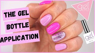 THE GEL BOTTLE INC BUILDER GEL  COLOUR APPLICATION ON NATURAL NAILS [upl. by Ayital663]