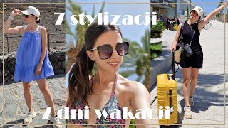 7 dni wakacji 7 stylizacji  BONUS ♥ info Teneryfa ♥ hotel porady [upl. by Cannice]