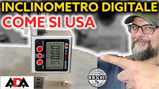 Come si usa un inclinometro digitale correttamente Goniometro digitale magnetico PRODIGIT MICRO [upl. by Weisberg]