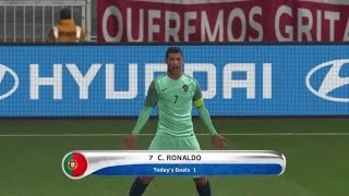 PES 2016 PORTUGAL Vs WALES EURO 2016 Semi Final Match quotPredictionquot Highlights [upl. by Enilav637]