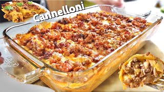 CANNELLONI al Ragù 🍝 piatto della Domenica [upl. by Eta554]