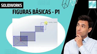 3 CROQUIS BÁSICO PARTE 1  TUTORIAL SOLIDWORKS👌 [upl. by Worlock779]