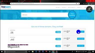 Cara Mendapatkan Domain Gratis Dari Freenom 2019 tk ga ml cf gq Tanpa Error ITComputer [upl. by Eerdua294]
