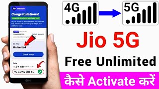 Jio 5G Kaise Activate Kare  How to activate Jio 5g  Jio True 5G  Jio unlimited 5g [upl. by Marnie]