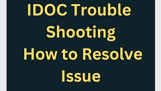 How to Resolve IDOC Issues IDOC Real Time IssueIDOC Configuration IssueSAP Training In Telugu [upl. by Reinold173]