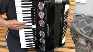 Accordion Scandalli Brevetto 120 bass [upl. by Daphene]