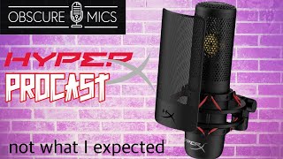 Why Is This Mic Not Talked About More The HyperX ProCast XLR Large Diaphragm Condenser Microphone [upl. by Adnirb994]