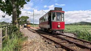 Seaton Tramway 2024 version 4k [upl. by Htbazile64]