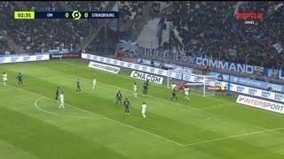 But de Samuel Gigot  Marseille vs Strasbourg 10 Résumé et Buts  Ligue 1 202324 [upl. by Chery]