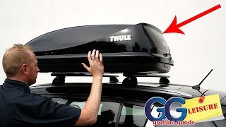 HOW TO DIY FIT THULE OCEAN 80 ROOF BOX [upl. by Enajyram]