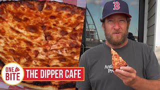 Barstool Pizza Review  The Dipper Cafe New Bedford MA [upl. by Lyram]