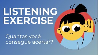 ENGLISH LISTENING PRACTICE  1  Mejora tu oído para el inglés Nivel Principiante [upl. by Carlynn331]