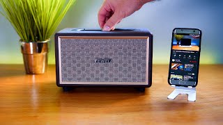 TEWELL  Retro Bluetooth Speaker  Review [upl. by Ahsienel399]