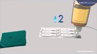 FUELSTAT resinae PLUS Aviation fuel test instructional animation Conidia Bioscience Ltd [upl. by Jeannie]