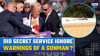 Trump Shootout New Video Shooter Crawling On Roof But US Secret Service Men Overlooked Warnings [upl. by Eninaj]