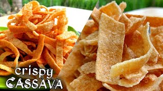 HOMEMADE CRISPY CHIPS  SALVARO CASSAVA CRISPS [upl. by Sivlek]