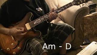 Santana  Oye Como Va  Guitar Chords Lesson [upl. by Irrem]