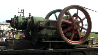 85Hp Bessemer Engine Running Sawmill [upl. by Randall126]