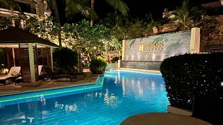 4K HENANN GARDEN RESORT  MNL TO MPH  HENANN AIRPORT TRANSFER  DIRECT POOL ACCESS ROOM TOUR 🇵🇭 [upl. by Nysa933]