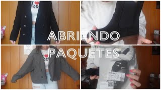 HAUL REBAJAS HampM ABRIENDO PAQUETES EN LA OFICINA [upl. by Aniela458]