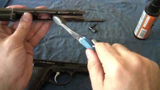 CZ 75  Disassembly and Cleaning [upl. by Aihsyla18]