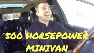 Fastest MINIVAN in the world MercedesBenz R63 AMG [upl. by Eduino641]