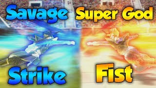 Savage Strike vs Super God Fist Which is better  Dragon Ball Xenoverse 2 [upl. by Thibaud81]