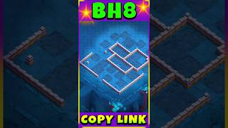 ANTI 3 STAR NEW Builder Hall 8 Base COPY LINK  BH8 Trophy Base Copy Link clashofclans coc [upl. by Repohtsirhc]