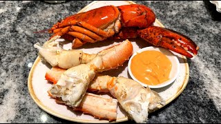 Ellenborough Market Cafe Seafood Buffet Paradox Hotel Singapore [upl. by Aierbma371]