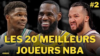 Les 20 meilleurs joueurs NBA en 2024  DH20 2024 2 [upl. by Tibold178]