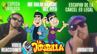 ME SALIO SANGRE EL PILIN  LA JIRIBILLA PODCAST VIDEO REACCIONES  ESPOSA UROLOGA  GINECOLOCO [upl. by Ahseikan]