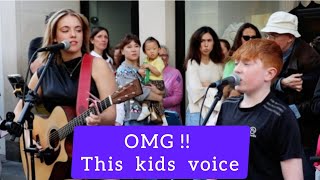 YOUNG 13 year old Ed Sheeran KID with the most BEAUTIFUL IRISH VOICE  Allie Sherlock cover [upl. by Nailil]