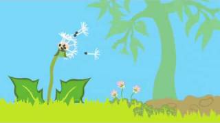 Dandelion life cycle animation [upl. by Nwahsir898]