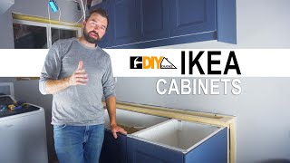 IKEA Cabinets Assembly and Installation  Start to Finish [upl. by Enelrad673]