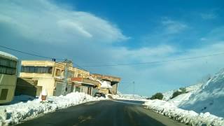 Commune de Beni Maouche wilaya de Bejaia sous la neige [upl. by Silecara]