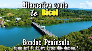 BONDOC PENINSULA ROAD GAANO NGA BA KALAYO KAPAG DITO DUMAAN PAUWI NG BICOL [upl. by Chuu]