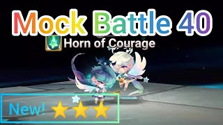 Mock Battle 40  Horn and Arrow  Summoners War [upl. by Nnagrom]