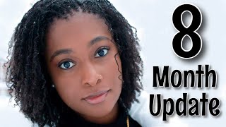 Sisterlocks on Thin Hair  8 Month Update [upl. by Dagny]