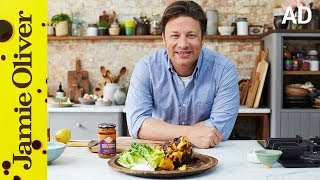 Jamies Chicken Tikka Skewers  Jamie Oliver  AD [upl. by Eehsar]