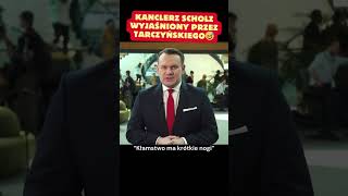 Kanclerz Scholz przyłapany na kłamstwie D polityka polskapolityka humor viralvideo [upl. by Haynes]