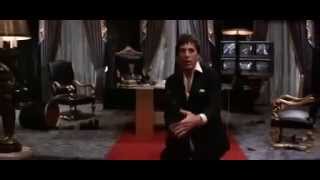 Scarface 1983 Ending Shootout and Tony Montanas Death [upl. by Benildis]