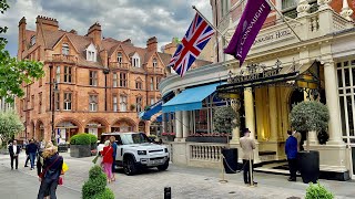 Mayfair London Walking Tour Lifestyles of the Rich and Famous  MAYFAIR Posh area in Central London [upl. by Baese]