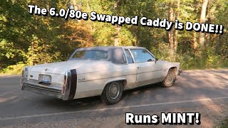 The 60 LS Swapped Cadillac Coupe De Ville is DONE It drives MINT [upl. by Asli714]