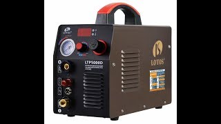 Lotos LTP5000D Plasma Cutter Pilot Arc Unboxing amp Setup [upl. by Kirstyn]