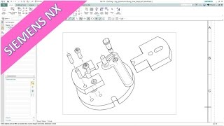 Explosion  Siemens NX 10 Training  Drafting amp Assembly [upl. by Ellehsor]