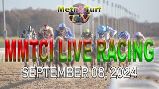 08 September 2024  Philippines Horse Racing Live  Metro Manila Turf Club Inc [upl. by Francine]