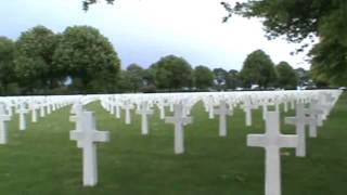 Margraten Cemetery Headstones [upl. by Fogarty]